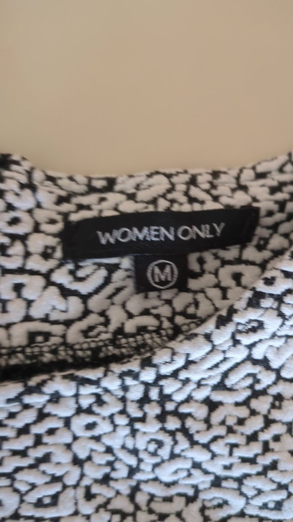Robe Women Only - M - Noir - Courte à motifs