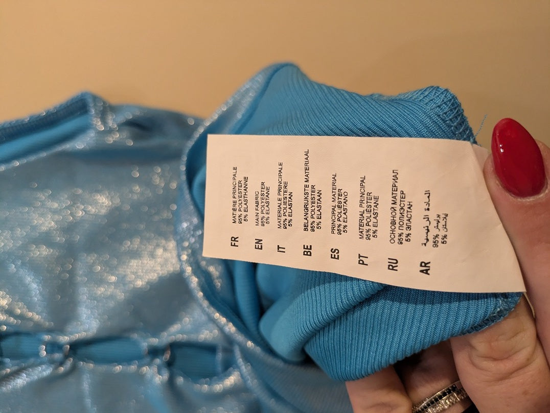 Robe Mini Jennyfer - Xs - Bleu - Shbad-78