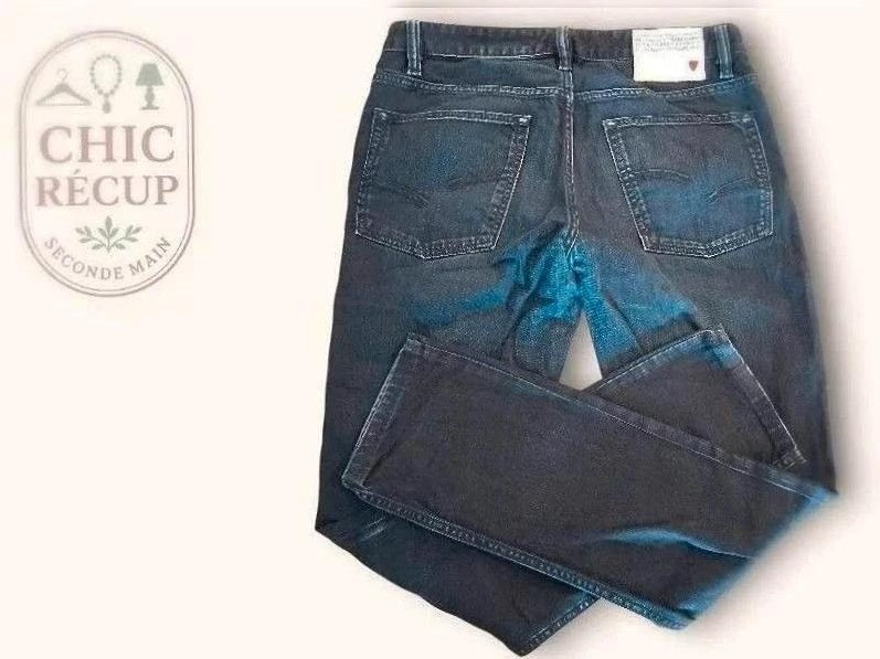 Jeans Coupe Droite Strellson - L - Bleu - Ayzan-14