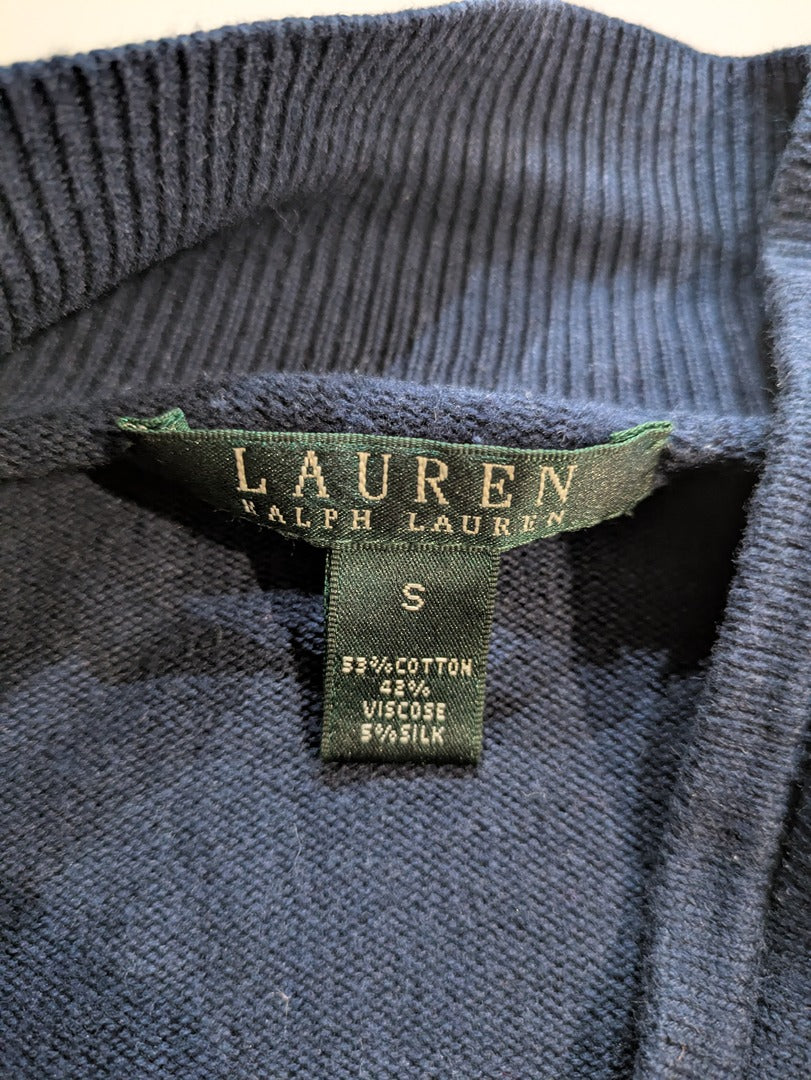 Cardigan Ralph Lauren - S - Marine - Malat-2