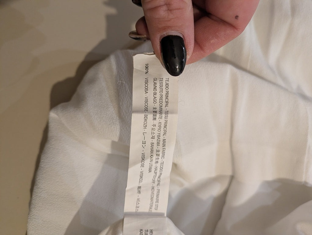 Robe Midi Zara - L - Blanc - Paval-48