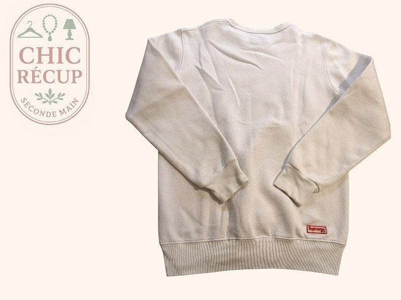 Pull Supreme - M - Blanc - Shbad-52