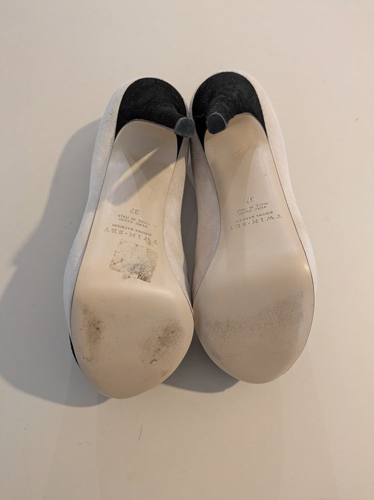 Chaussures à Talons Twin Set - 37 - Crème - Brhal-46