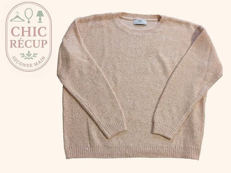 Pull D'hiver Le Temps Des Cerises - S - Abricot - Vabar-14