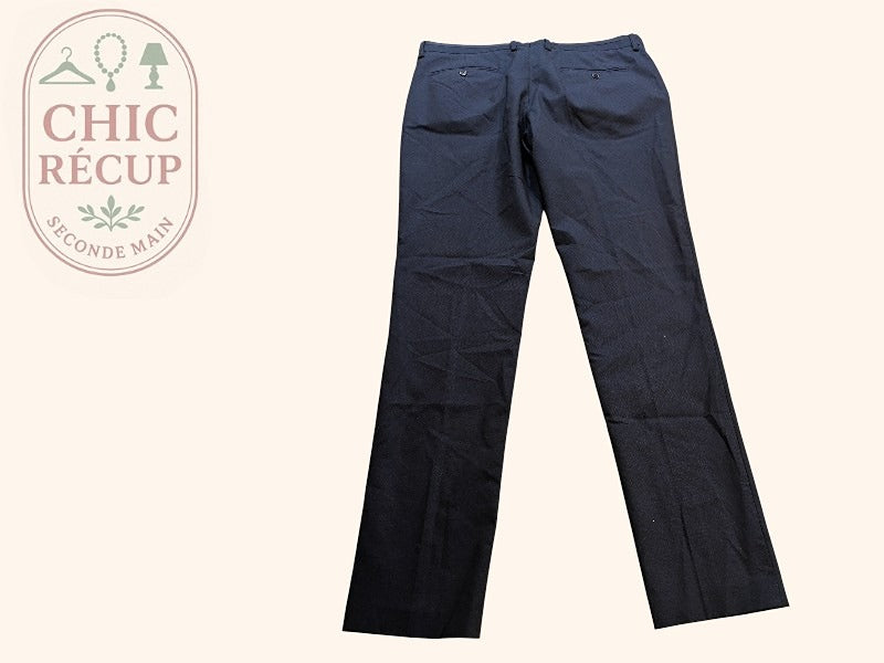 Pantalon De Costume Zara Man - L - Marine - Shbad-69