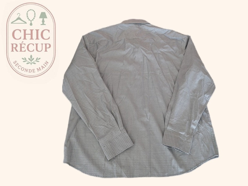 Chemise À Motifs Tex - Xl - Bleu Clair - Lulaf-13