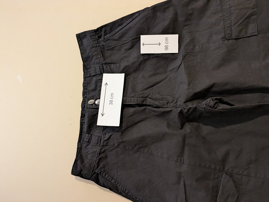 Pantalon Droit Stradivarius - 36 - Noir - Shbad-116