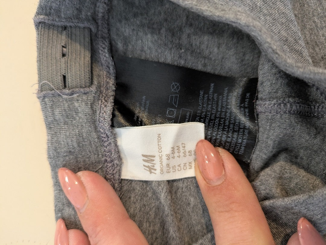 Legging H&m - 3-6 Mois - Gris - Erbul-1