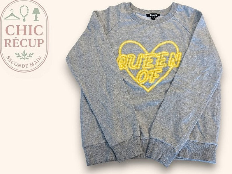 Autre Sweat Jennyfer - S - Gris - Chpav-35