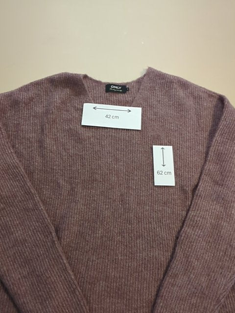 Pull Col V - Only - S - Rose - Iscou-23