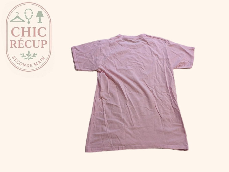 T-shirt Fruit of the Loom - S - Rose - Octobre Rose
