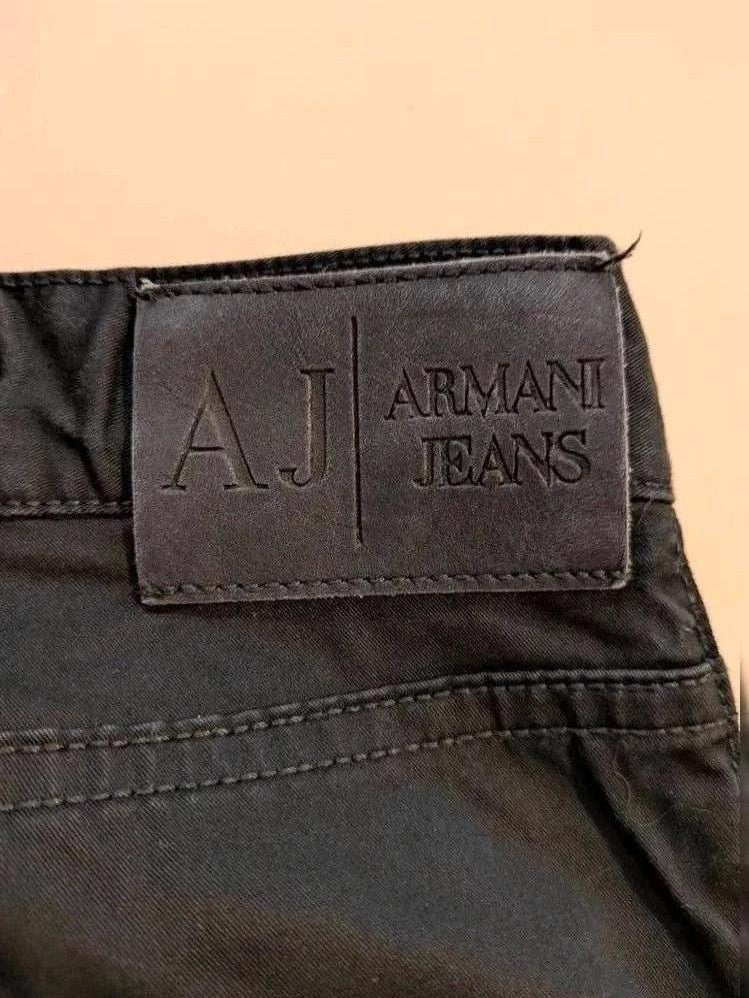 Jeans Coupe Droite Armani Jeans - M - Noir - Phleg-11