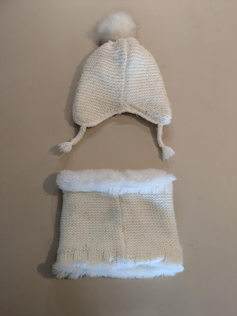 Bonnet Et Tour De Cou Lili Marelle - Universel - Blanc - Audeb-30