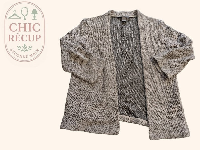 Cardigan H&m - S - Gris - Vabar-12