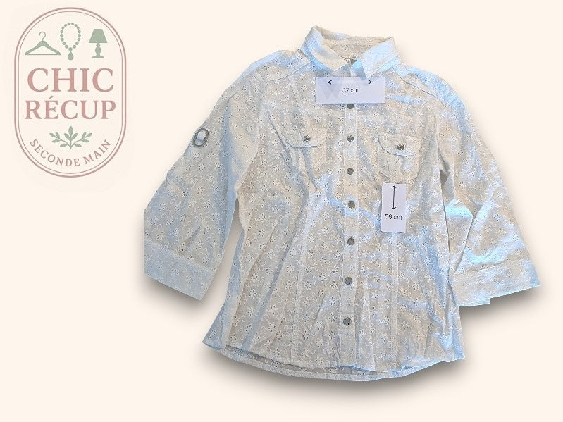 Chemise Patrice Breal - 36 - Blanc - Chpav-12