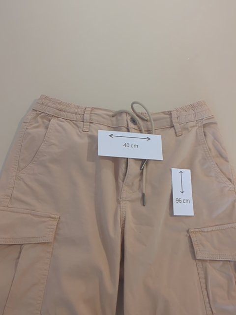 Pantalon cargo - C&a - S - Crème