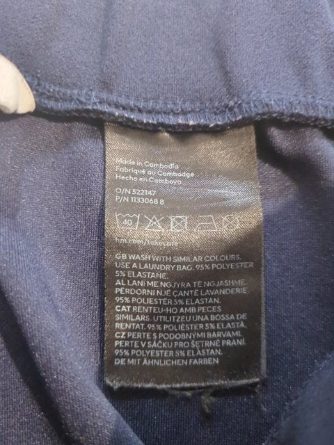 Pantalon large H&m - H&m - Xl - Navy