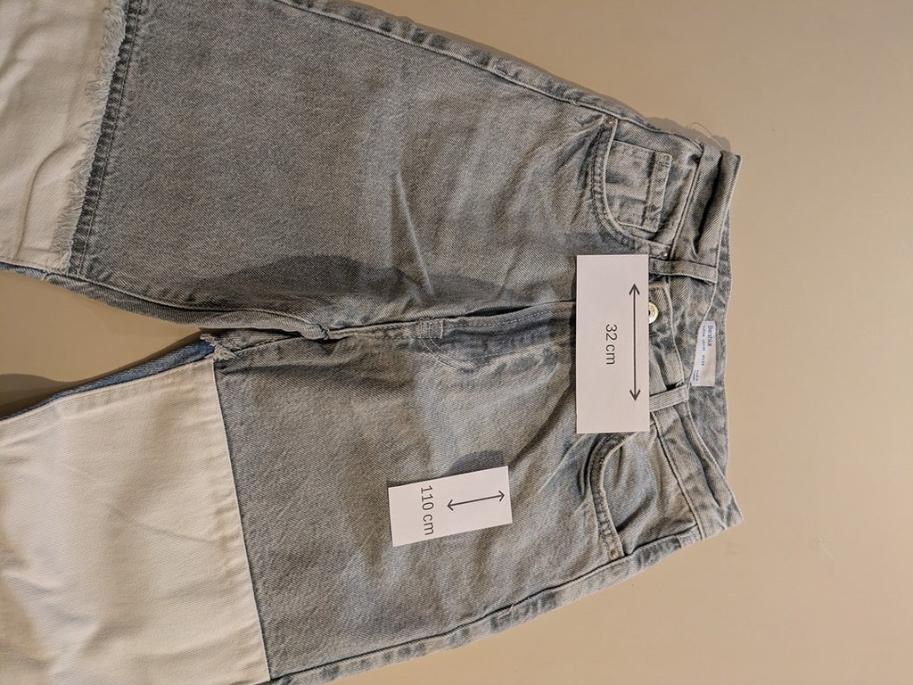 Jeans Evase Bershka - 34 - Bleu - Shbad-112