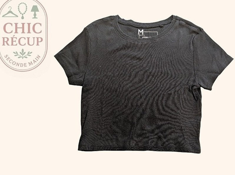 Tops Court Fb Sister - M - Noir - Chpav-128
