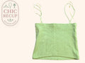 Tops Court Zara - S - Vert - Shbad-20