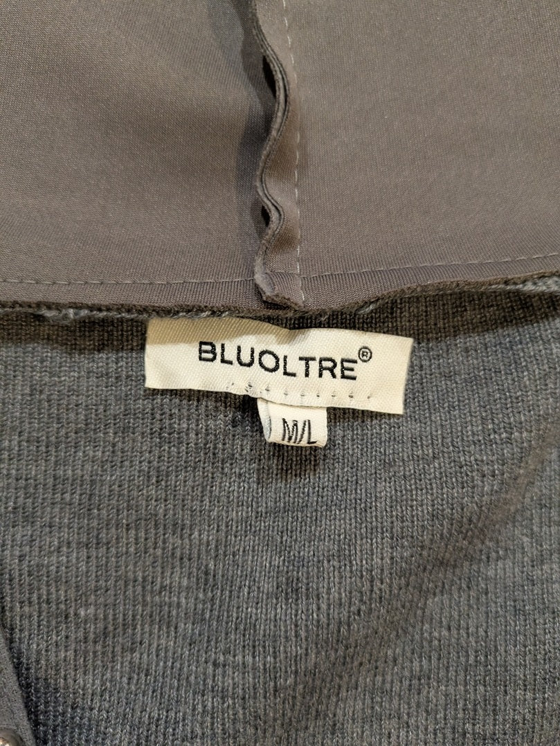 Cardigan Bluoltre - M - Gris - Myfed-79