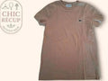 T-shirts Uni Lacoste - S - Crème - Ayzan-59
