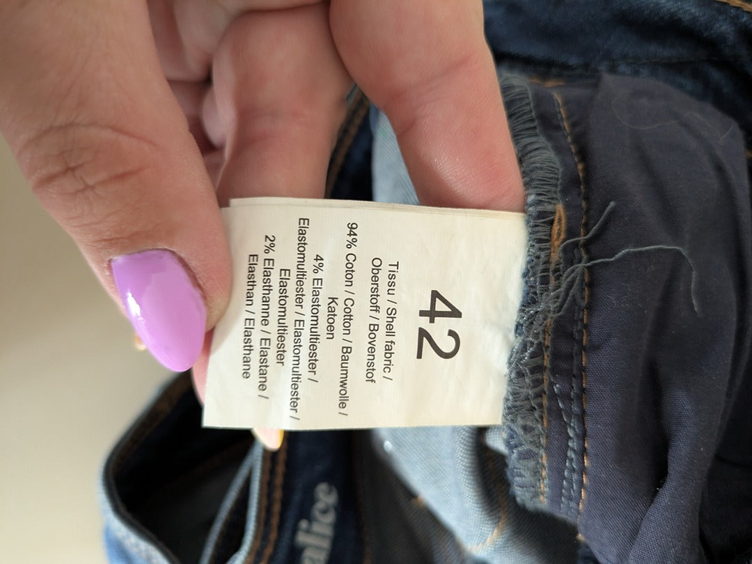 Jupe en jean Grain de Malice - 42 - Bleu - Denim