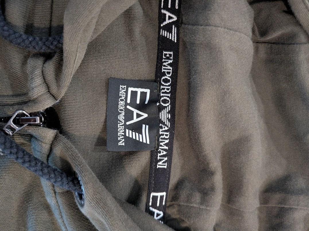 Pull Et Pull À Capuche Emporio Armani - S - Kaki - Thgen-11