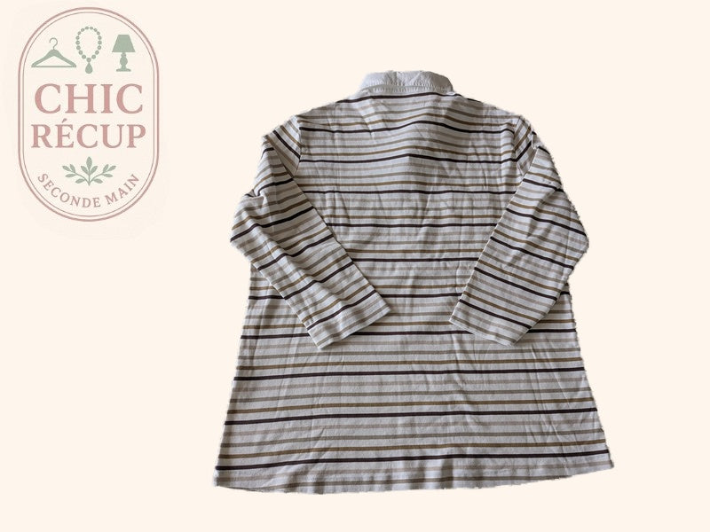 T-shirt Mat de Misaine - 48 - Blanc - Merros