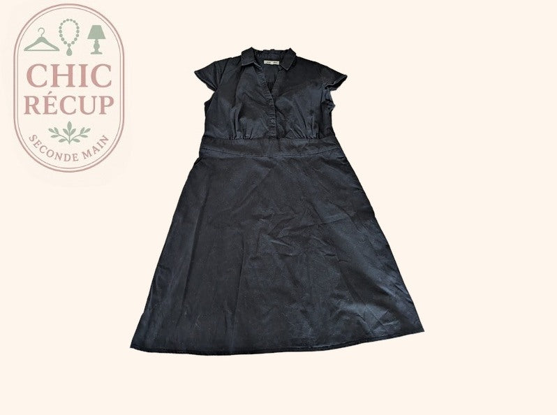 Robe Grain de Malice - 44 - Noir - Chemise