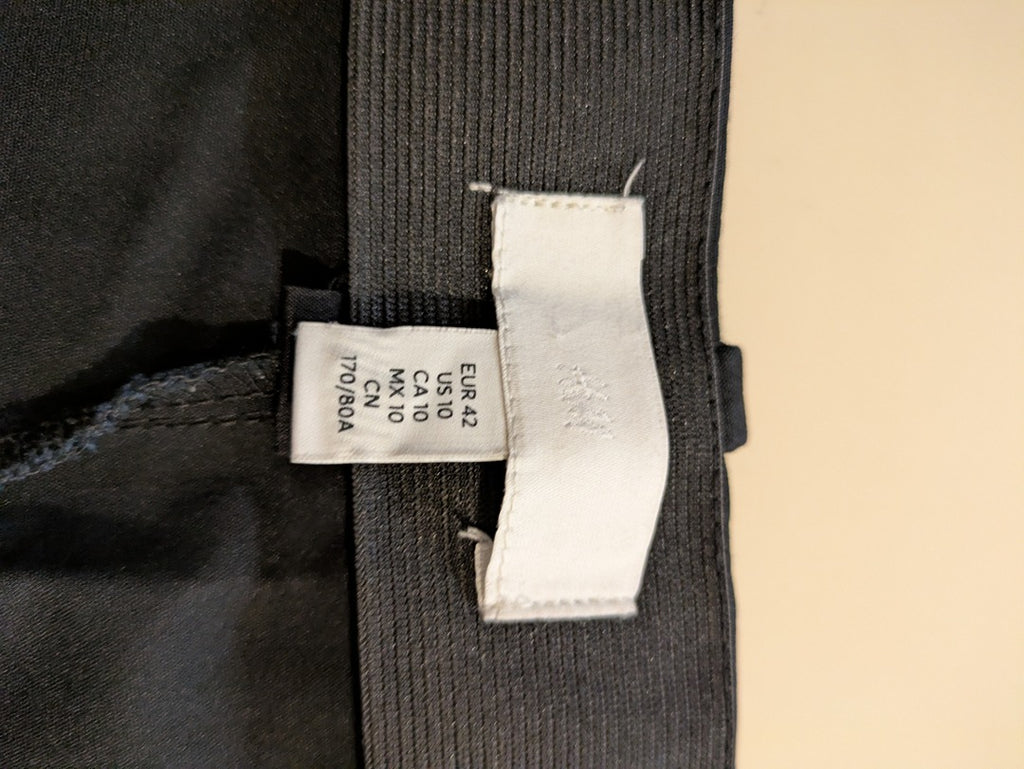 Pantalon Ajusté H&m - 42 - Noir - Evvio-54