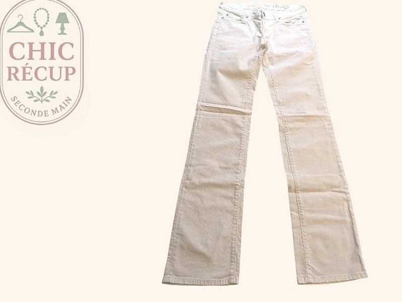 Jeans Droit Rwd - M - Blanc - Shbad-10