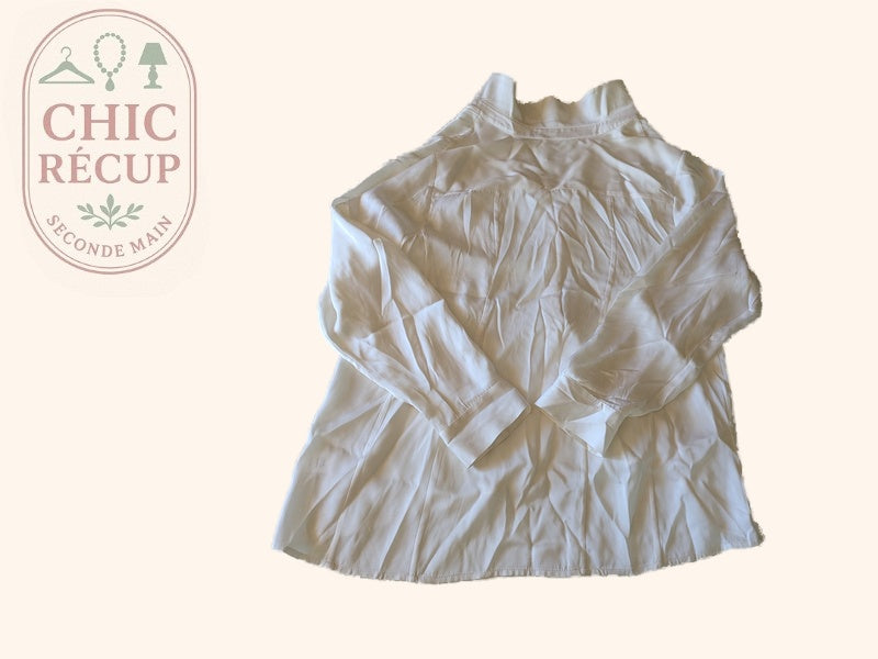 Chemise Janie Bryant - 16 - Blanc - Soie