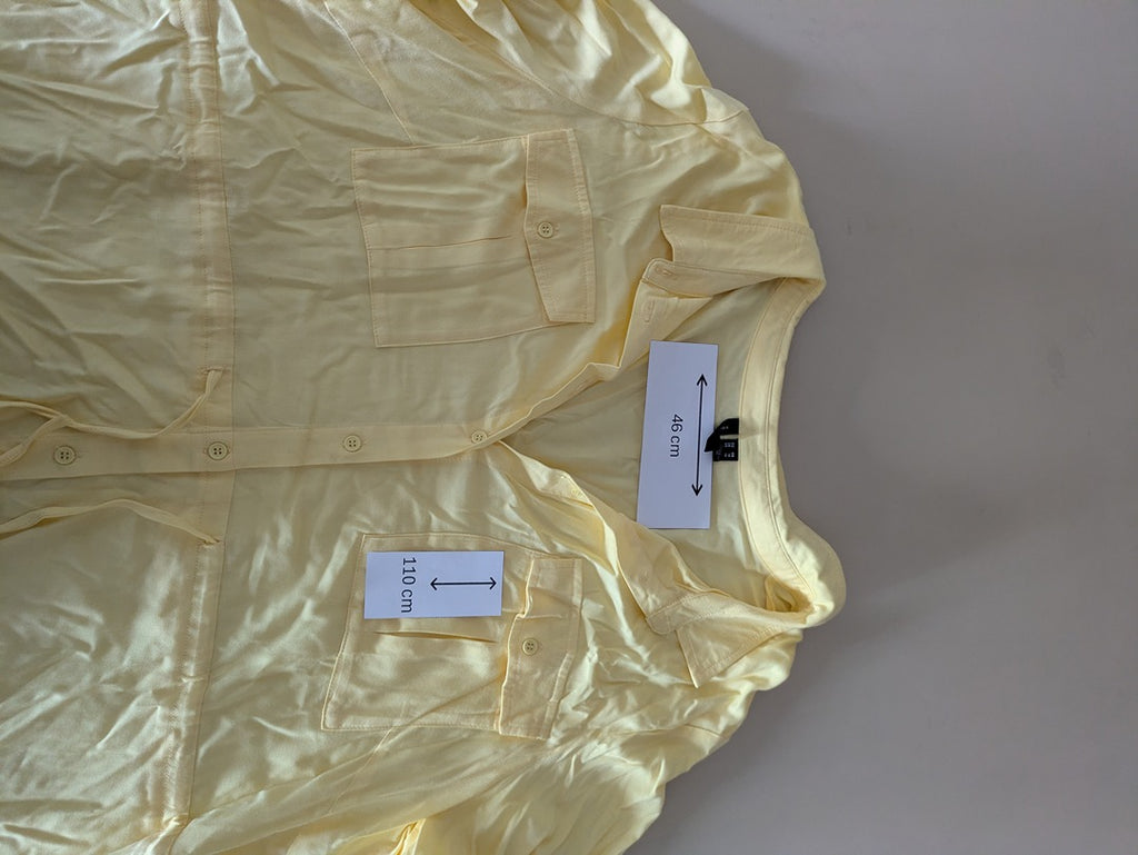 Robe chemise Vero Moda - 46 - Jaune - Vmjosie