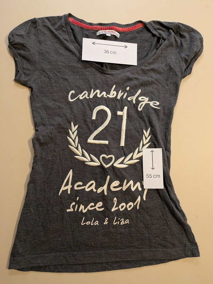 T-shirt Lolaliza - Xs - Gris - Qubur-87