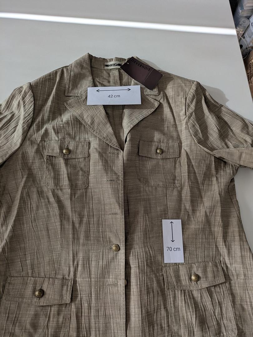 Veste Chemise Devernois - 48 - Kaki - Labag-321