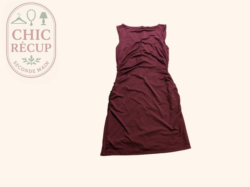 Robe Mini Shein - M - Bordeaux - Evvio-62