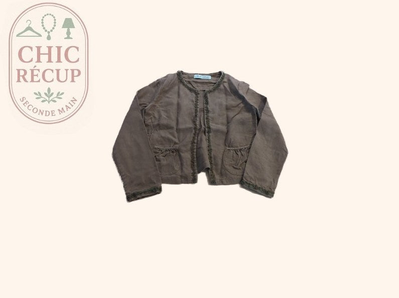 Veste - La Fee Maraboutee - Fr 38 - Kaki - Iscou-26