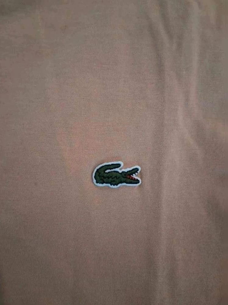 T-shirts Uni Lacoste - S - Crème - Ayzan-59