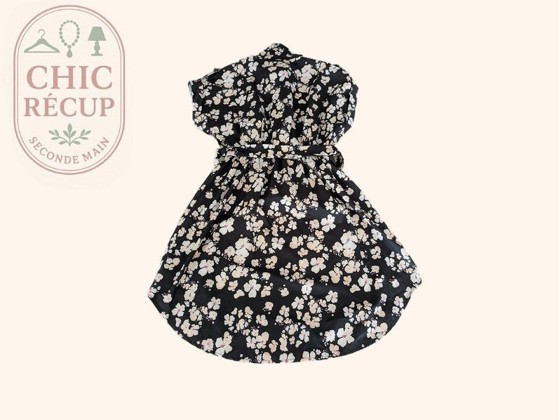 Robe D'ete Jade & Me - Xxl - Noir/blanc - Myfed-236