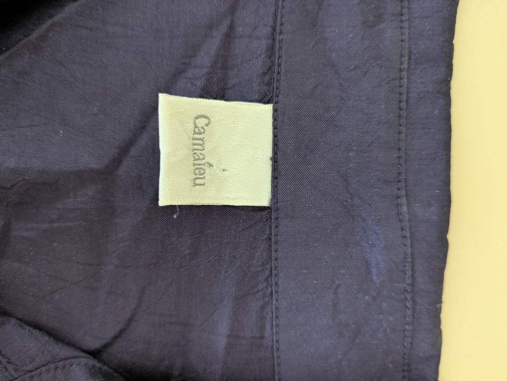 Chemise Camaïeu - 42 - Bleu - 100% Soie