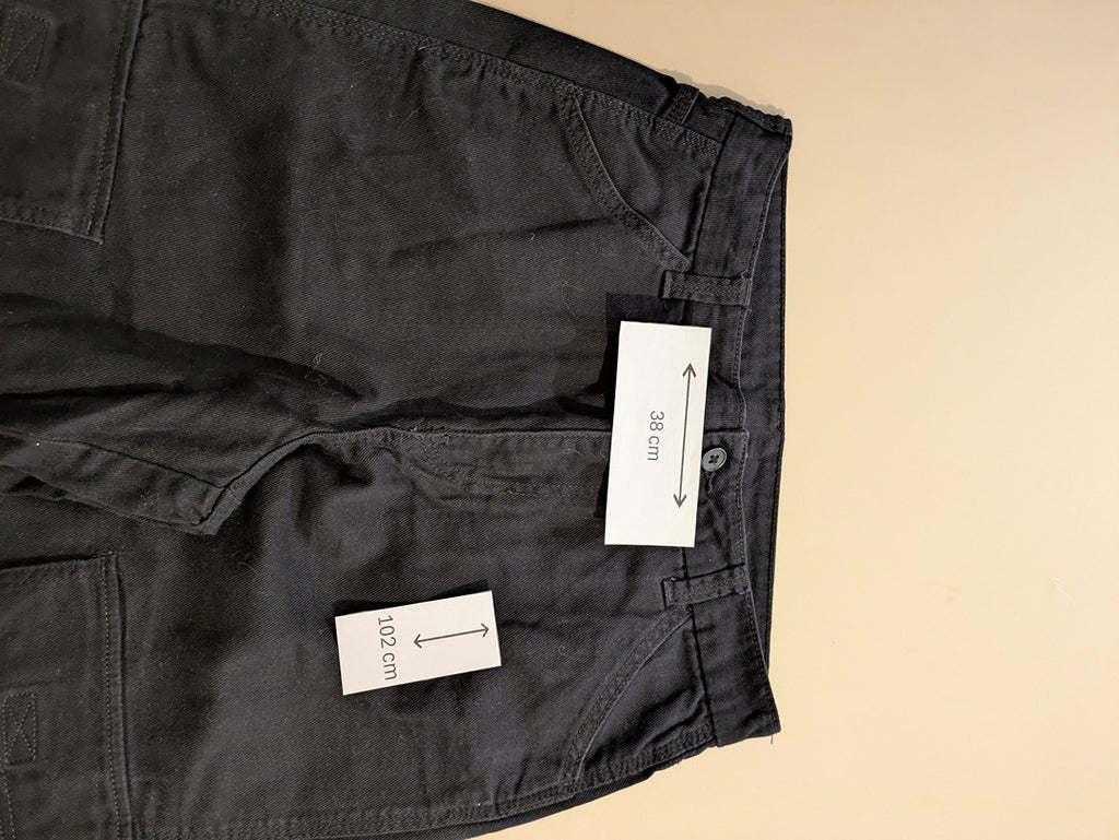 Pantalon Jambes Larges H&m Divided - 38 - Noir - Evvio-53