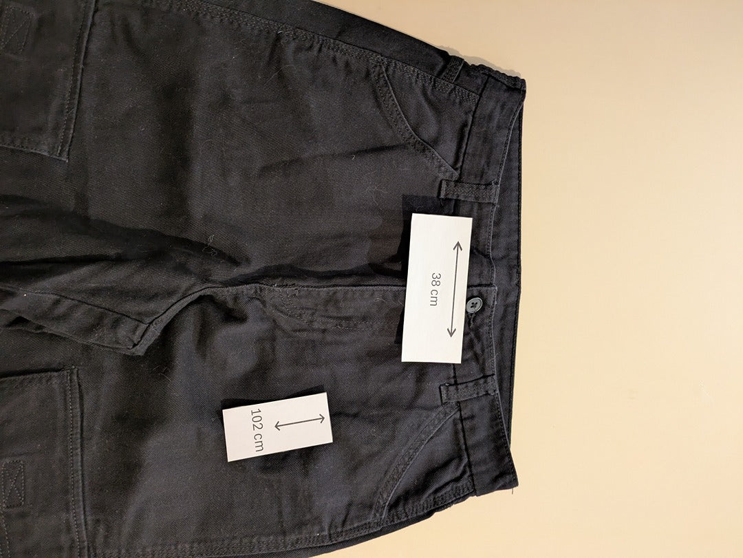 Pantalon Jambes Larges H&m Divided - 38 - Noir - Evvio-53