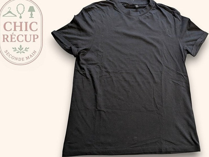 T-shirts Uni Asos Design - S - Noir - Magil-7
