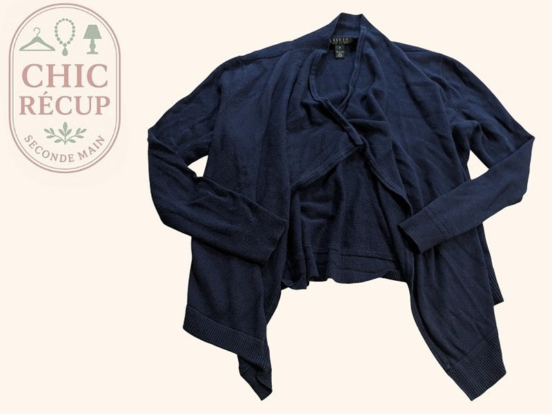 Cardigan Ralph Lauren - S - Marine - Malat-2