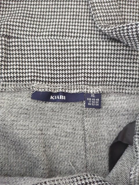 Robe à bretelles Kiabi - Xl - Gris - Pied de poule
