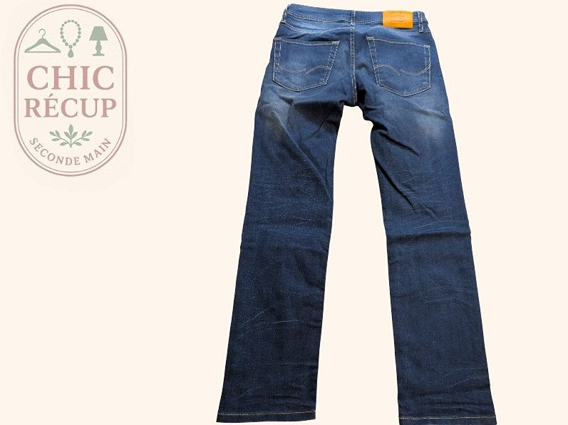 Jeans Slim Jack & Jones - M - Bleu - Paval-14