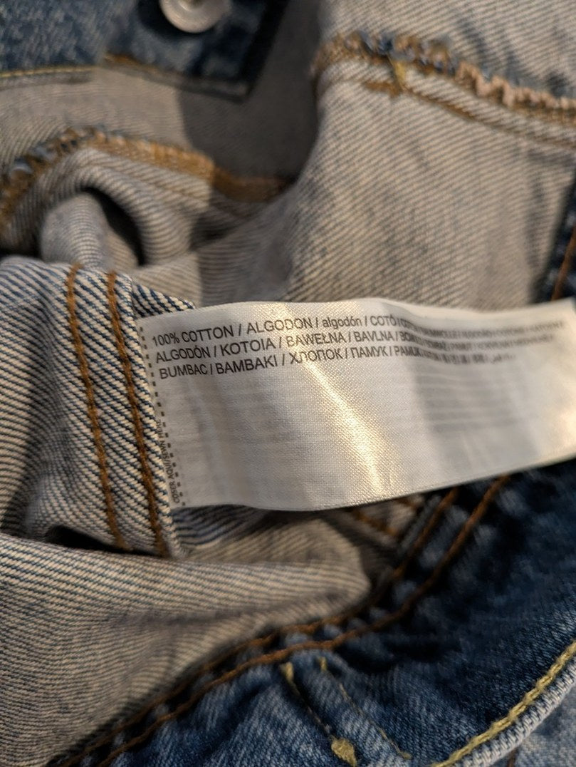 Veste En Jean Mng - L - Bleu - lulaf-06