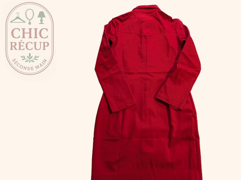 Robe Casual United Colors Of Benetton - Xs - Rouge - Olaga-06
