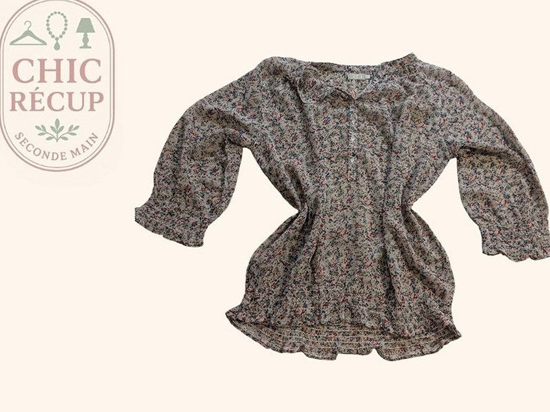 Blouses ¾ Jacqueline Riu - M - Crème - Codia-14